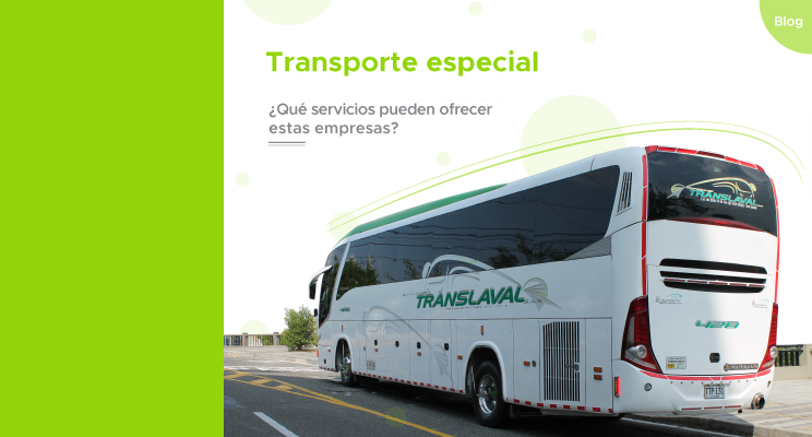 servicios que presta una empresa de transporte especial